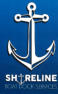 shoreline boat dock service logo