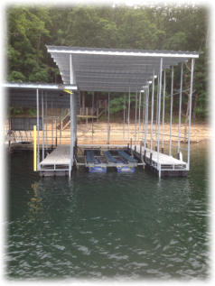 New Boat Dock Add-On With Boat Lift